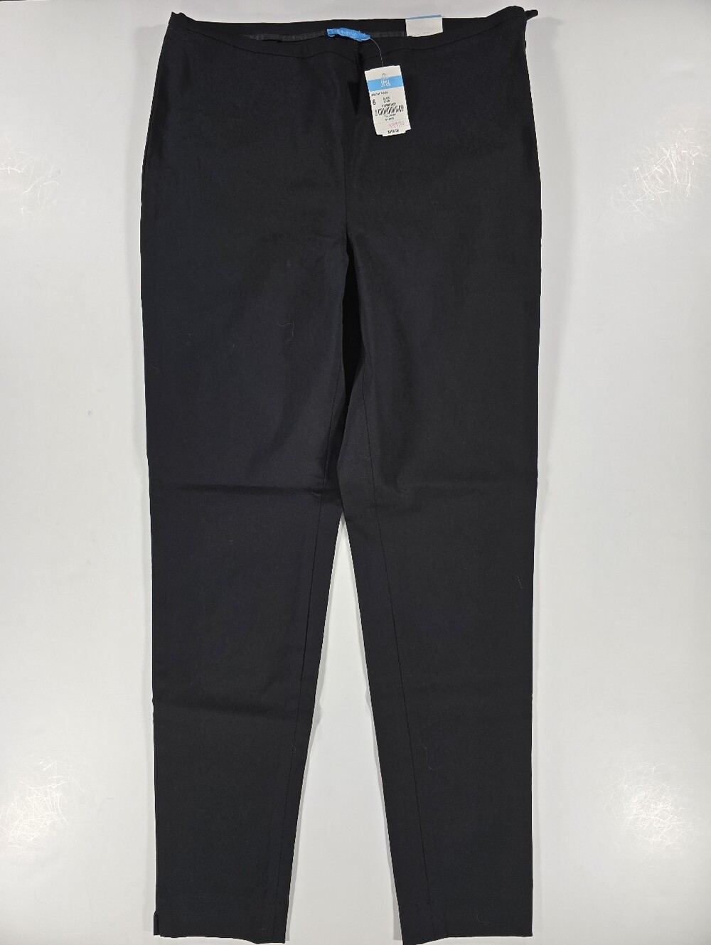 J. McLaughlin Margot Pants Womens 6 Slim Taper Dress Casual Black Stretch Ankle